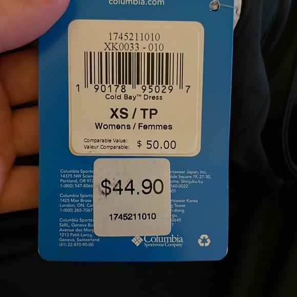 COLUMBIA ATHLETIC SPORT DRESS NEW WITH TAGS WORKOUT CUTE COMFORTABLE - Picture 6 of 6